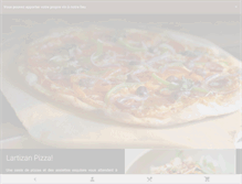 Tablet Screenshot of lartizanpizza.com